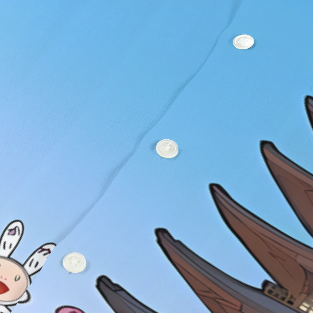 TM Japan Tower Japanese Style Camp Shirt