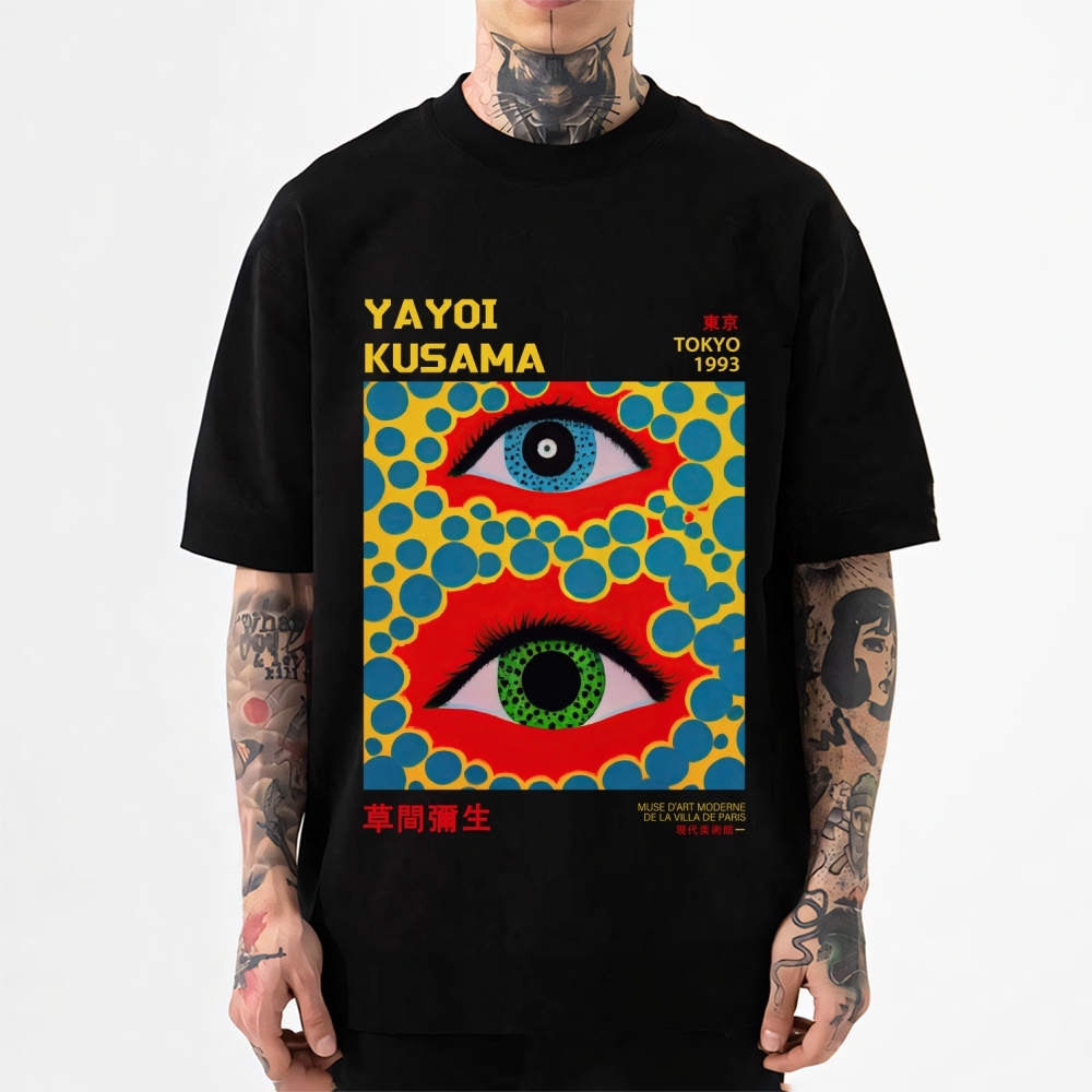 Yayoi Kusama Eyes Japanese Style Classic Tee