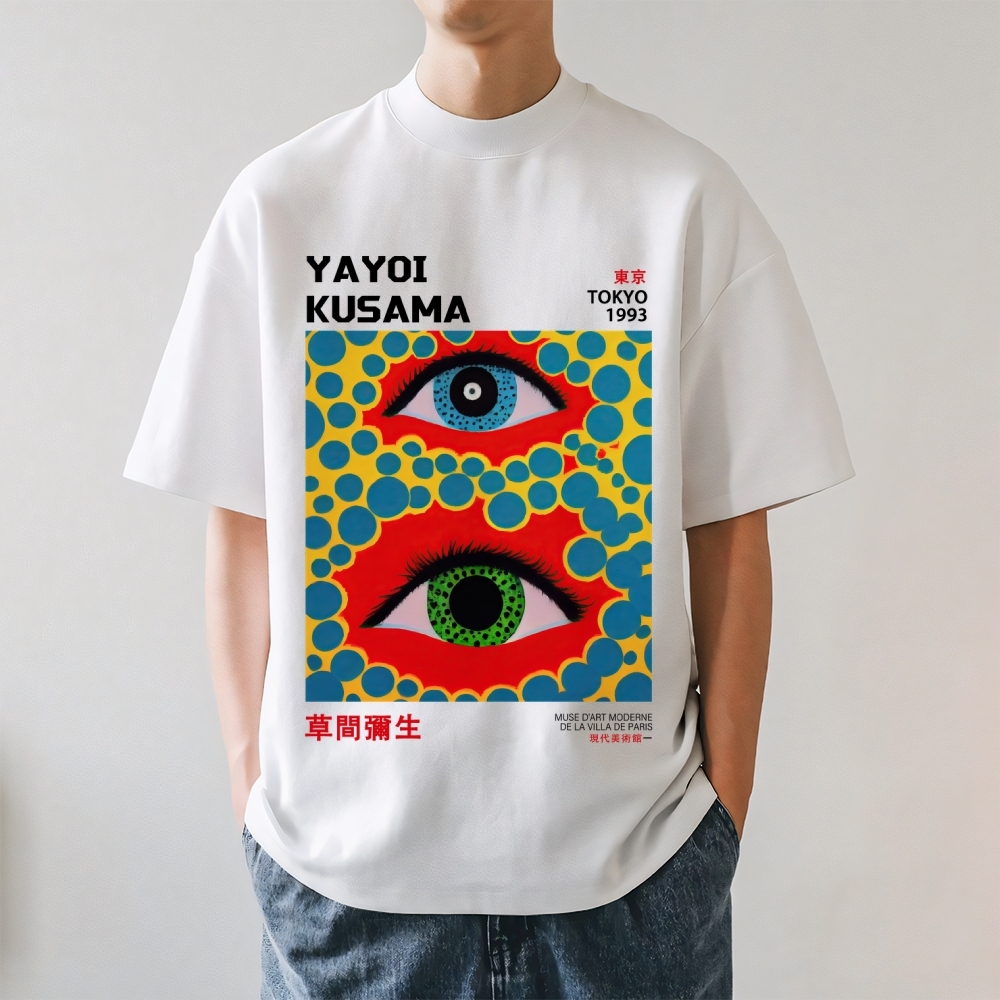 Yayoi Kusama Eyes Japanese Style Classic Tee