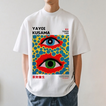 Yayoi Kusama Eyes Japanese Style Classic Tee