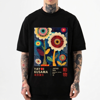 Yayoi Kusama Flower Japanese Style Classic Tee