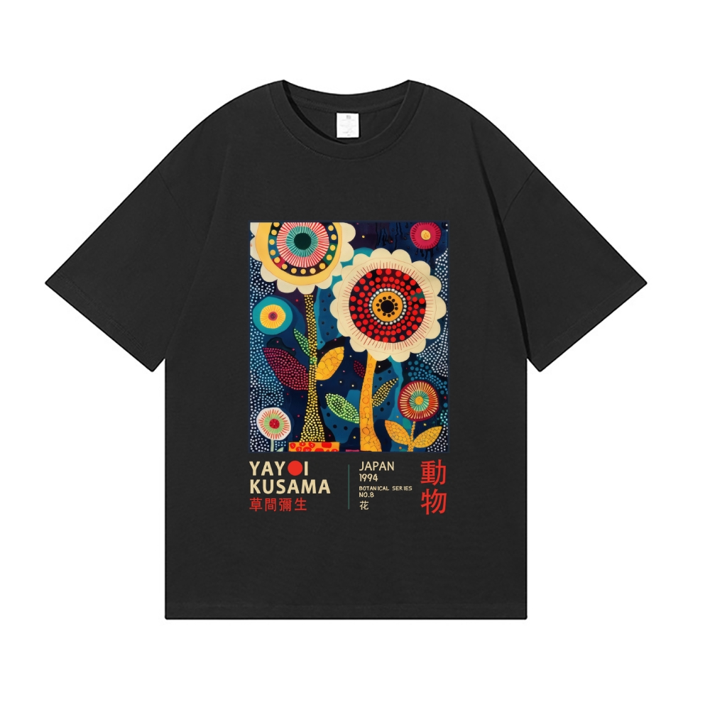 Yayoi Kusama Flower Japanese Style Classic Tee