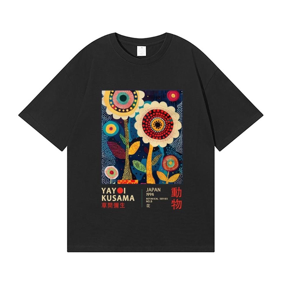 Yayoi Kusama Flower Japanese Style Classic Tee