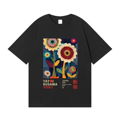 Yayoi Kusama Flower Japanese Style Classic Tee
