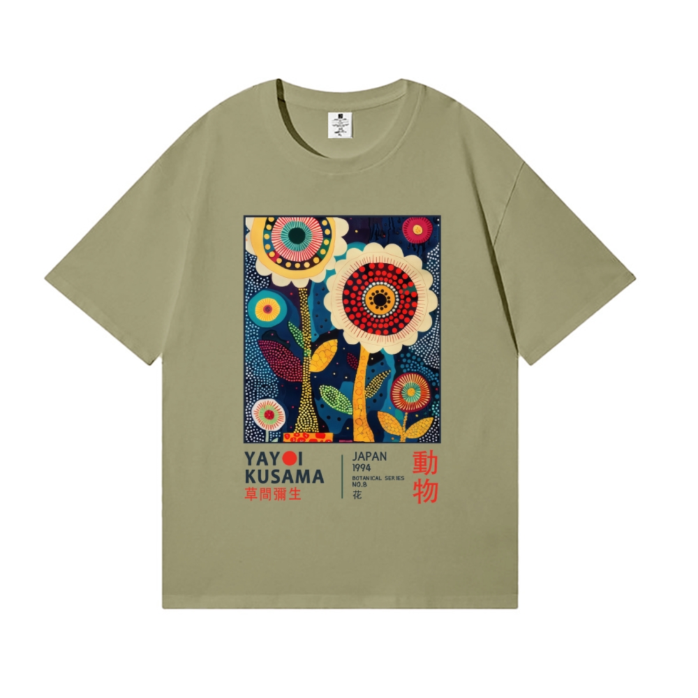 Yayoi Kusama Flower Japanese Style Classic Tee