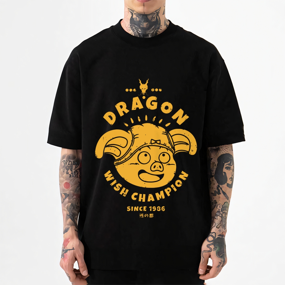 Dragon Ball Wish Champ Japanese Style Classic Tee