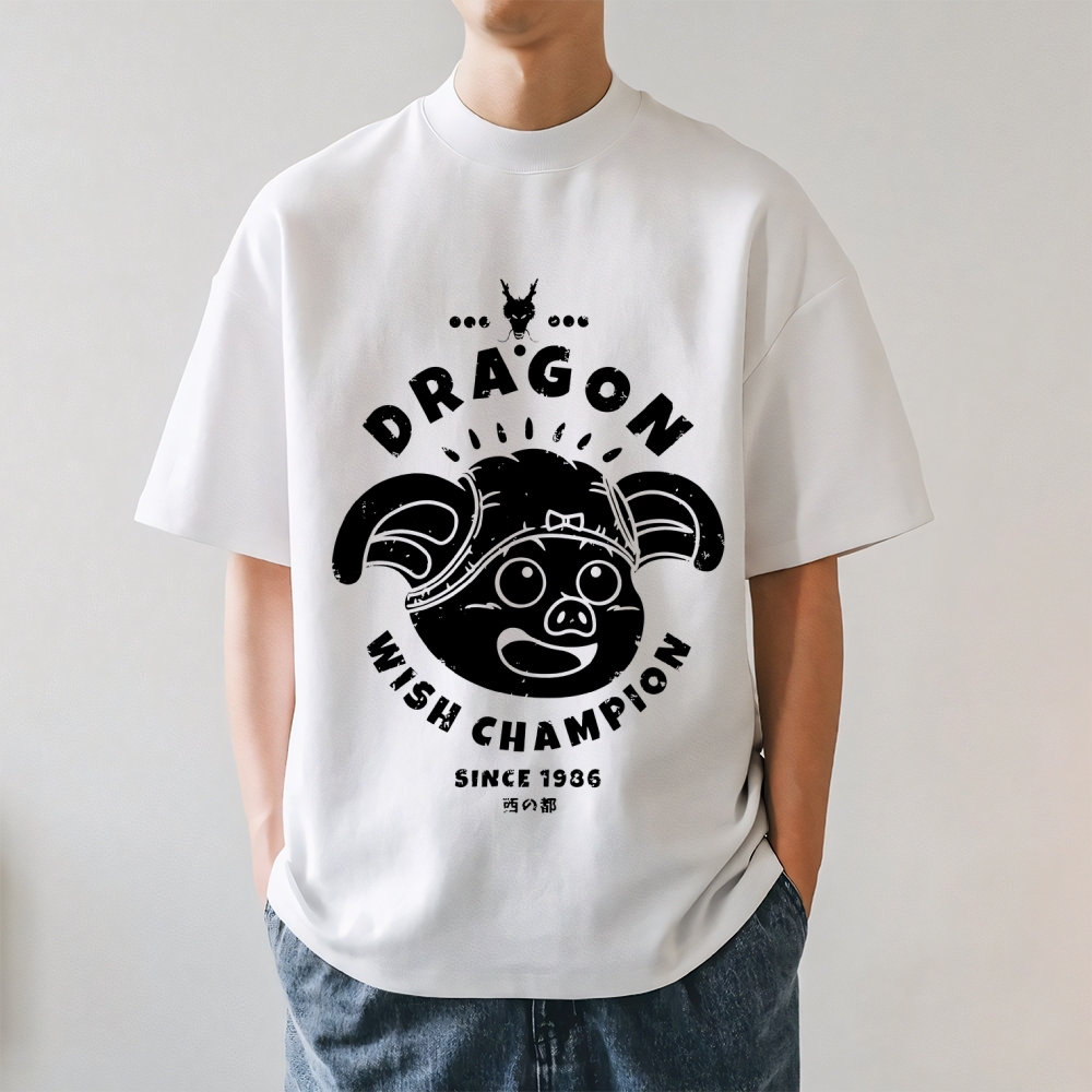 Dragon Ball Wish Champ Japanese Style Classic Tee
