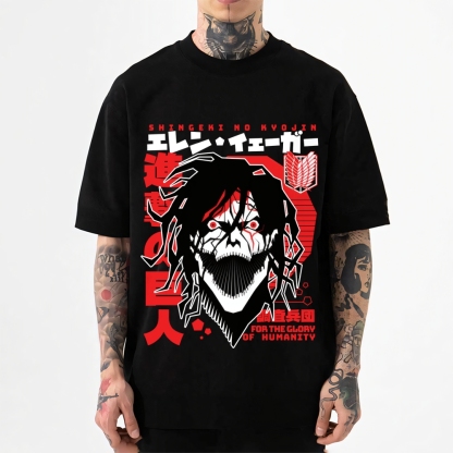 Attack Titan Japanese Style Classic Tee