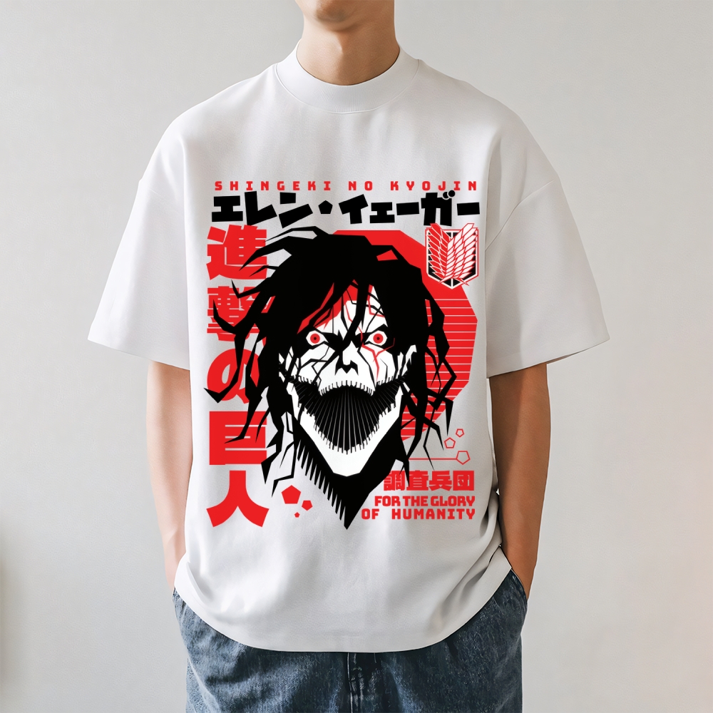 Attack Titan Japanese Style Classic Tee