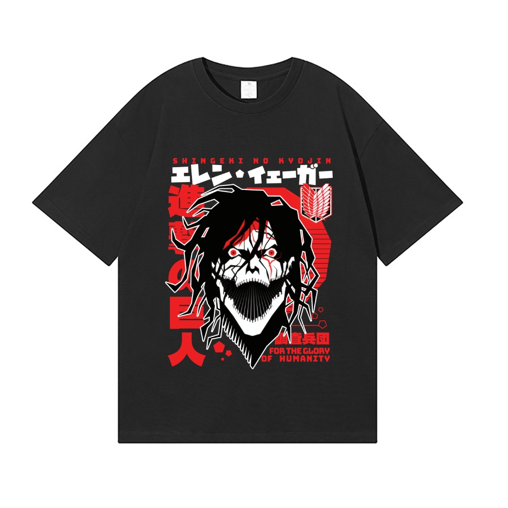 Attack Titan Japanese Style Classic Tee