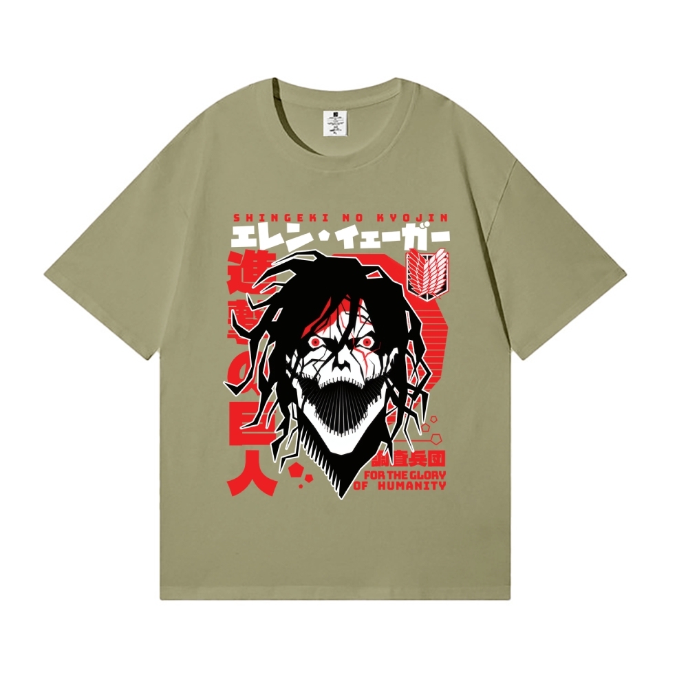 Attack Titan Japanese Style Classic Tee