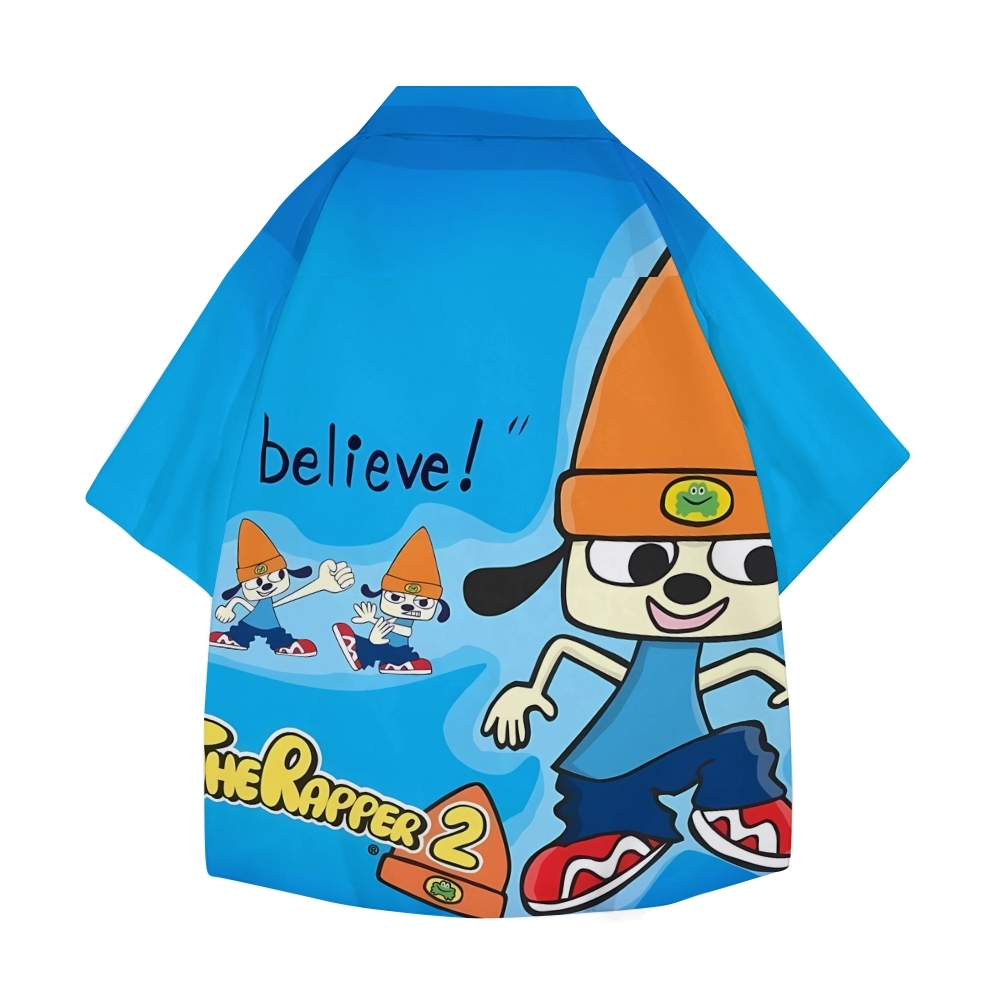 Parappa the Rapper Japanese Style Camp Shirt