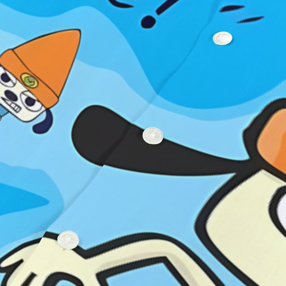 Parappa the Rapper Japanese Style Camp Shirt