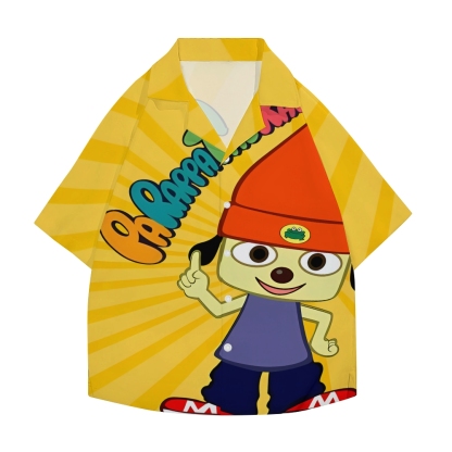 Parappa the Rapper Japanese Style Camp Shirt