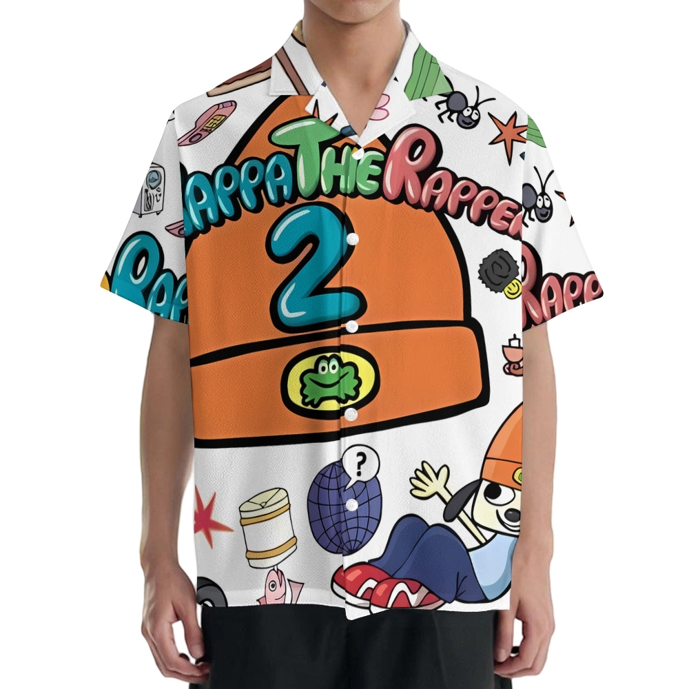 Parappa the Rapper Japanese Style Camp Shirt