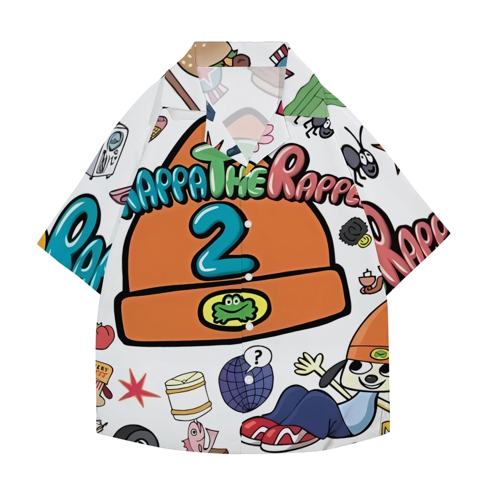 Parappa the Rapper Japanese Style Camp Shirt