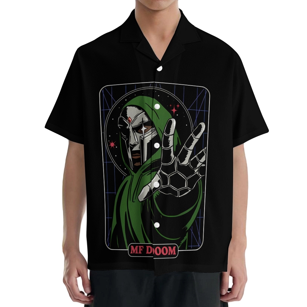 MF Doom Japanese Style Camp Shirt