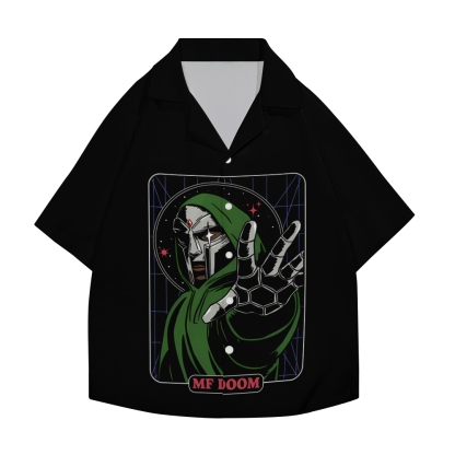 MF Doom Japanese Style Camp Shirt