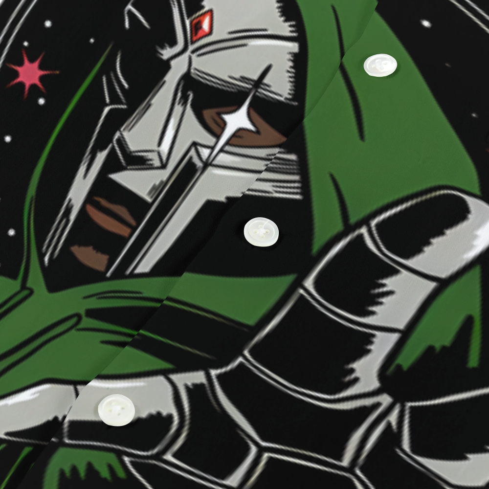 MF Doom Japanese Style Camp Shirt