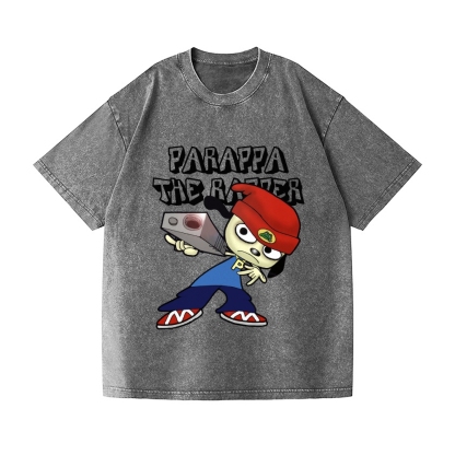 Parappa the Rapper Vintage Wash Japanese Design T-Shirt
