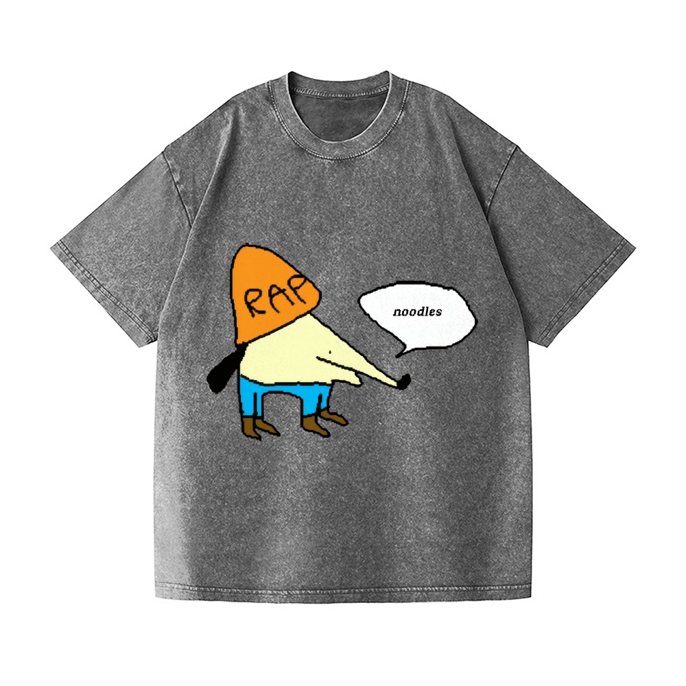 Parappa the Rapper Vintage Wash Japanese Design T-Shirt