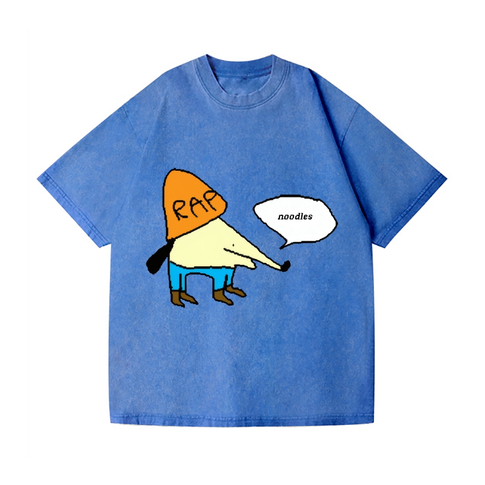 Parappa the Rapper Vintage Wash Japanese Design T-Shirt