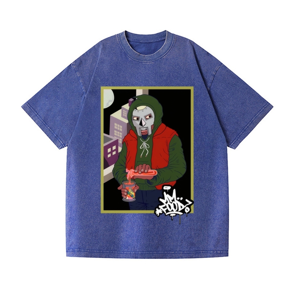 MF Doom Vintage Wash Japanese Design T-Shirt