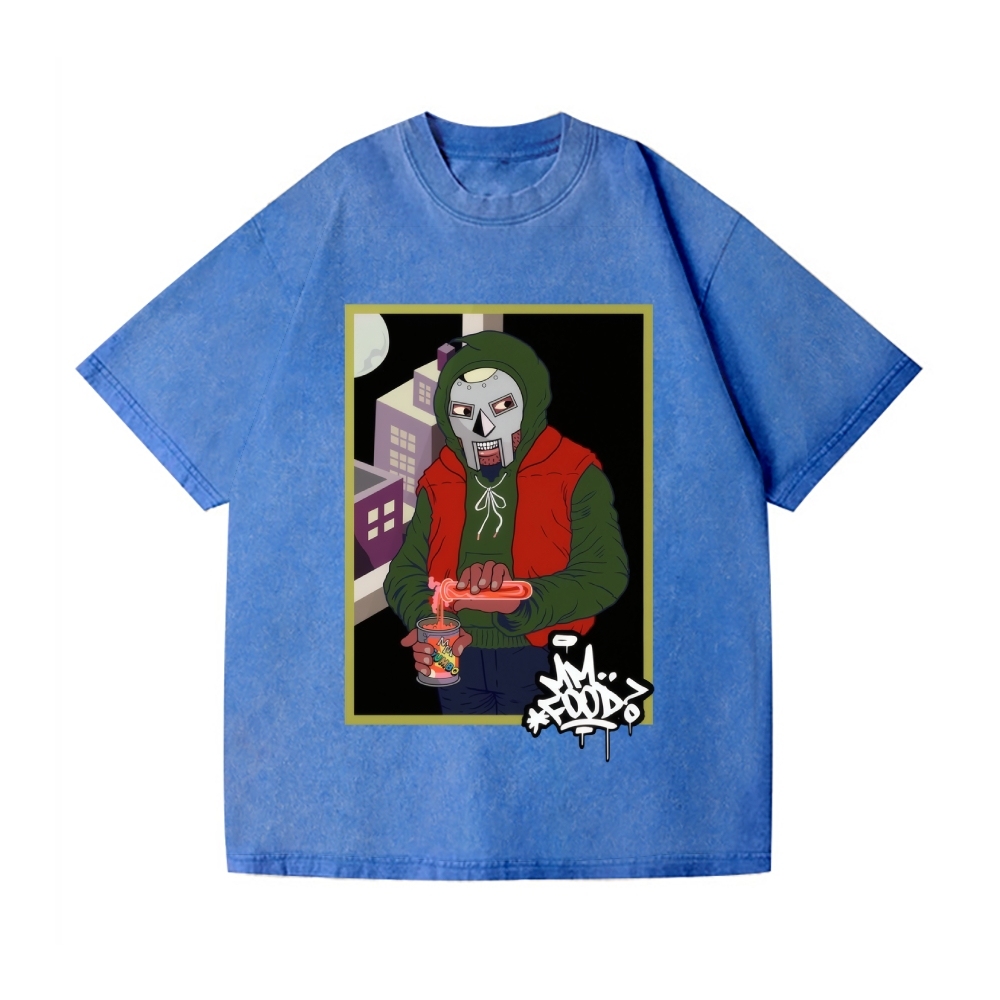 MF Doom Vintage Wash Japanese Design T-Shirt