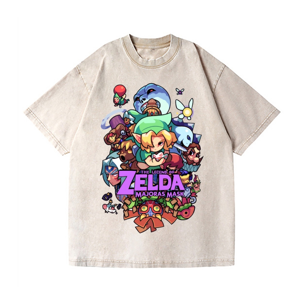 TLOZ Vintage Wash Japanese Design T-Shirt