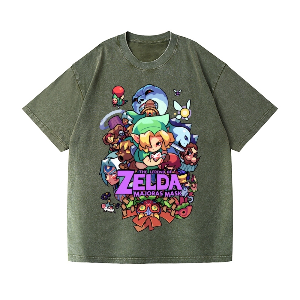 TLOZ Vintage Wash Japanese Design T-Shirt
