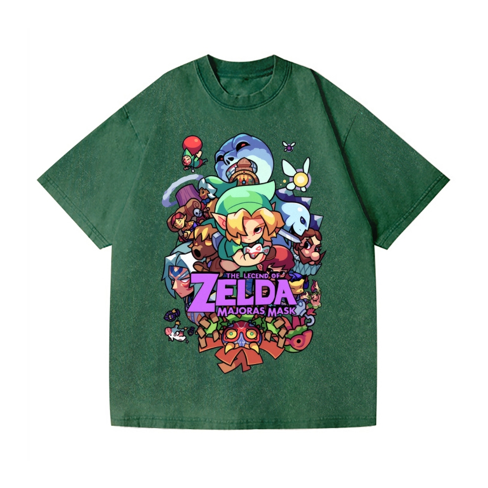 TLOZ Vintage Wash Japanese Design T-Shirt
