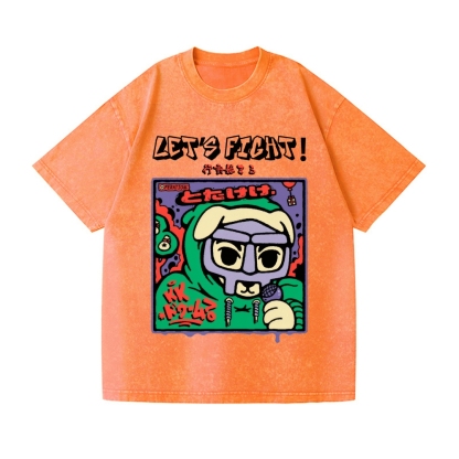 KK Supervillain MF Doom Vintage Wash Japanese Design T-Shirt