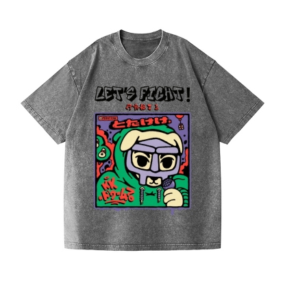 KK Supervillain MF Doom Vintage Wash Japanese Design T-Shirt
