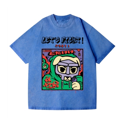 KK Supervillain MF Doom Vintage Wash Japanese Design T-Shirt