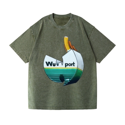 Wu Tang Clan Vintage Wash Japanese Design T-Shirt