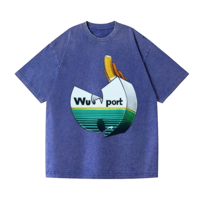 Wu Tang Clan Vintage Wash Japanese Design T-Shirt