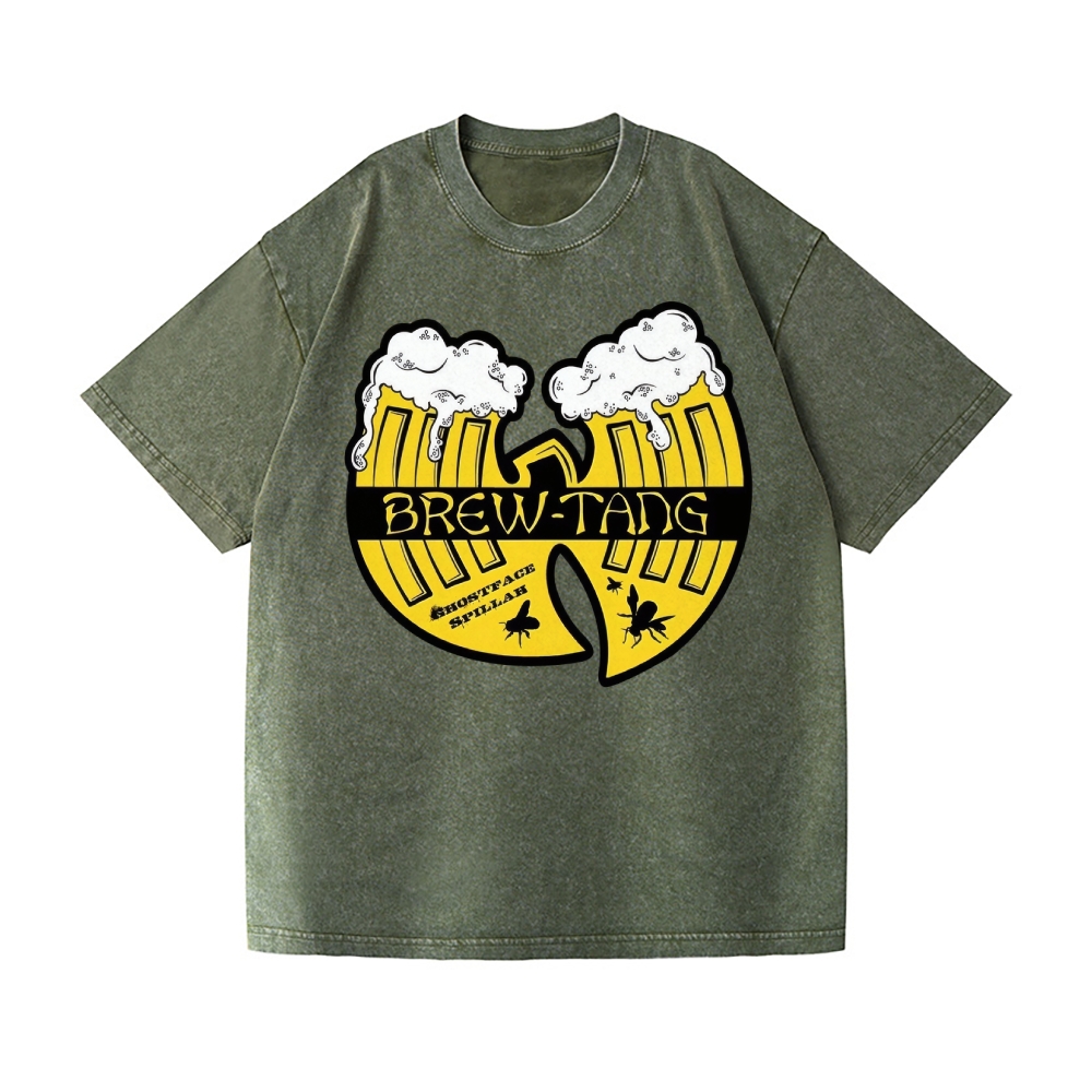 Wu Tang Clan Vintage Wash Japanese Design T-Shirt