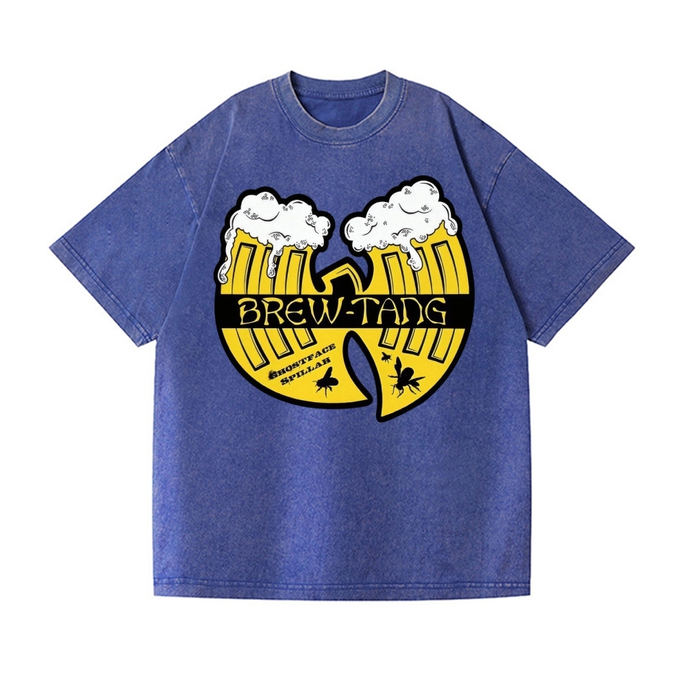 Wu Tang Clan Vintage Wash Japanese Design T-Shirt