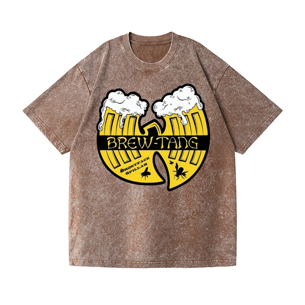 Wu Tang Clan Vintage Wash Japanese Design T-Shirt