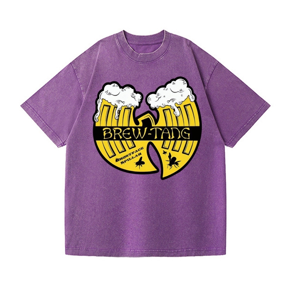 Wu Tang Clan Vintage Wash Japanese Design T-Shirt