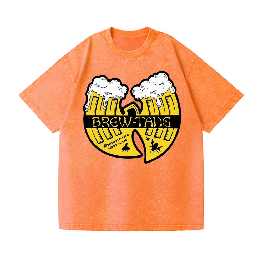 Wu Tang Clan Vintage Wash Japanese Design T-Shirt