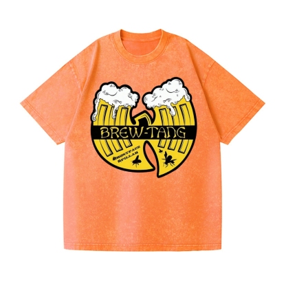 Wu Tang Clan Vintage Wash Japanese Design T-Shirt