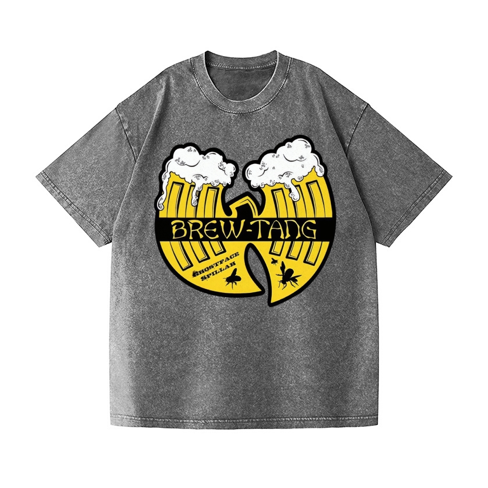 Wu Tang Clan Vintage Wash Japanese Design T-Shirt