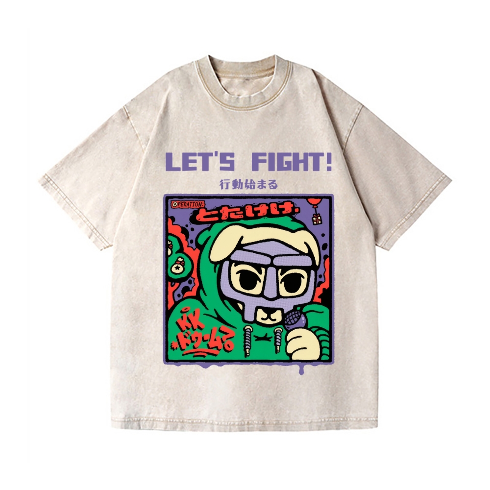KK Supervillain MF Doom Vintage Wash Japanese Design T-Shirt