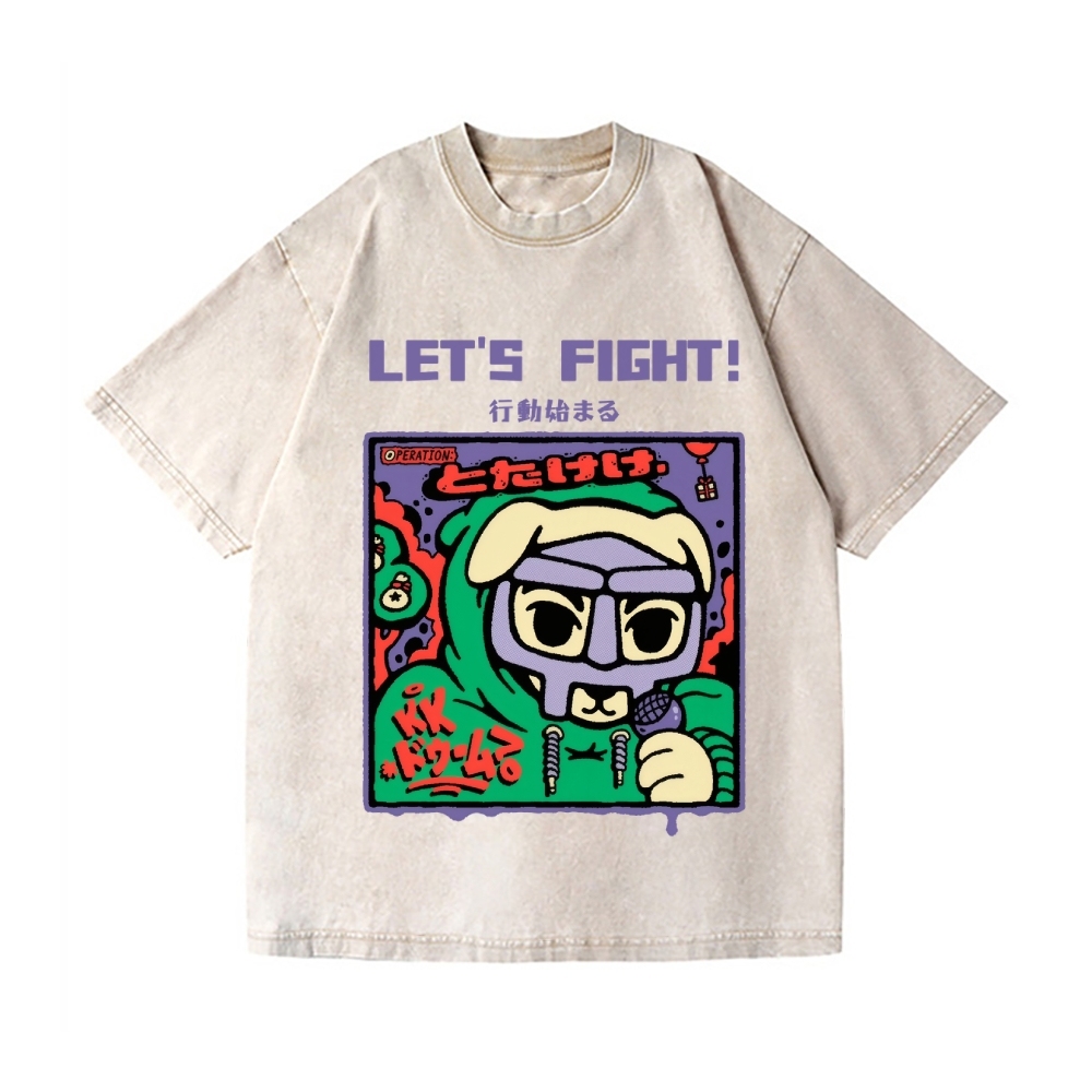KK Supervillain MF Doom Vintage Wash Japanese Design T-Shirt