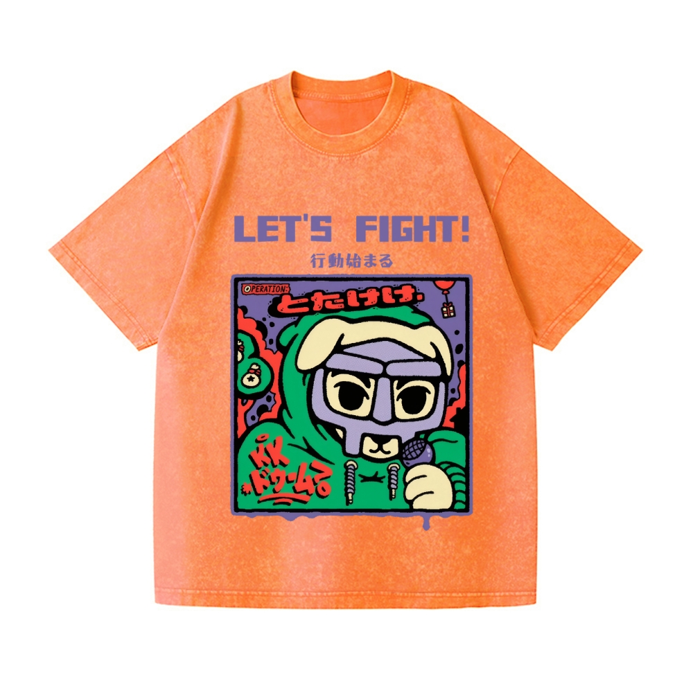 KK Supervillain MF Doom Vintage Wash Japanese Design T-Shirt