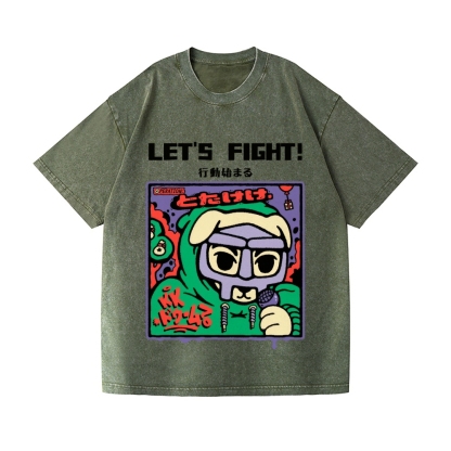 KK Supervillain MF Doom Vintage Wash Japanese Design T-Shirt
