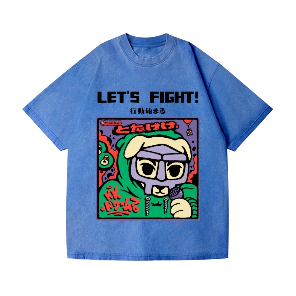 KK Supervillain MF Doom Vintage Wash Japanese Design T-Shirt