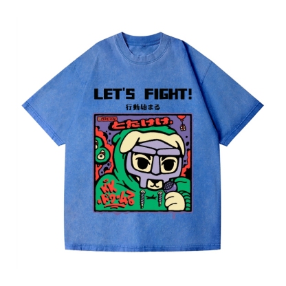 KK Supervillain MF Doom Vintage Wash Japanese Design T-Shirt