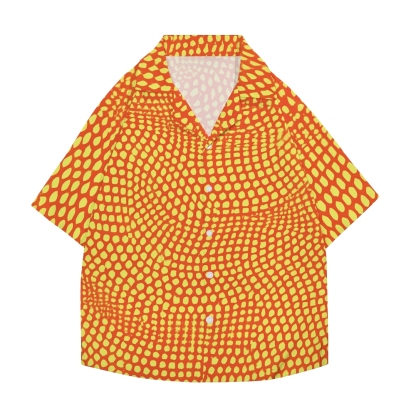 Yayoi Kusama Japanese Style Camp Shirt